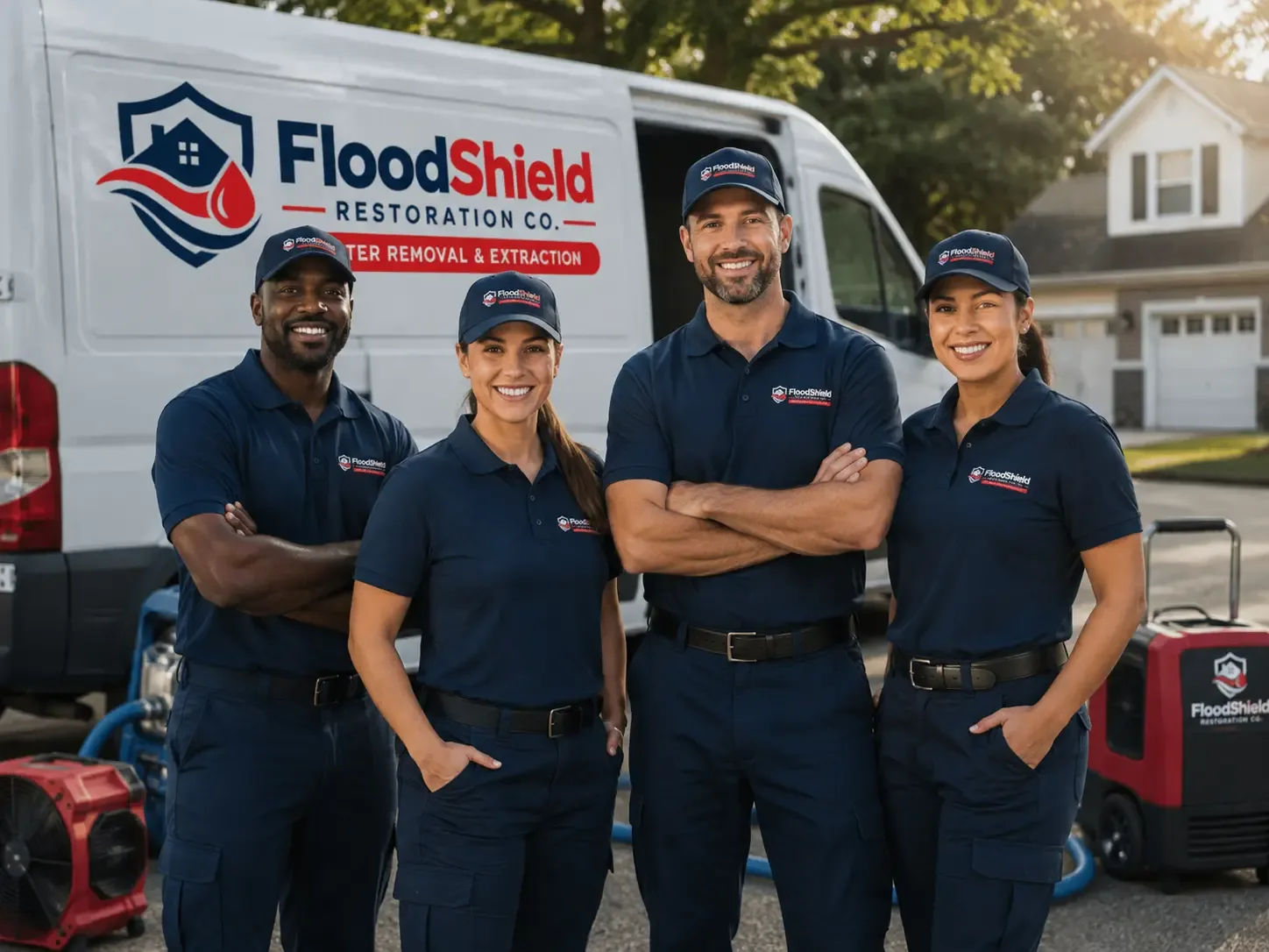 Flood Damage Restoration company in West Olive, MI